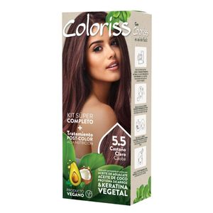 Tinte Coloriss Kit 5.5 Castano Claro Caoba