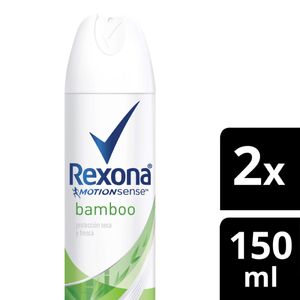 Desodorante Rexona Aerosol Bamboo X 150 Ml X 2 Und P. Esp