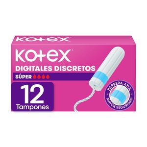 Tampon Kotex Evolution Digital Super X 12 Und Precio Especial