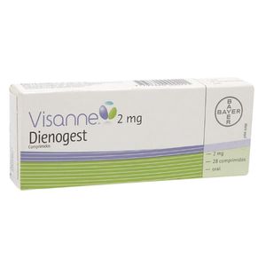 Visanne Dienogest 2 Mg X 28 Tabl