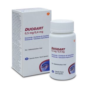 Duodart Dutasterida/tamsulosina 0.5/0.4 Mg X 30 Cap