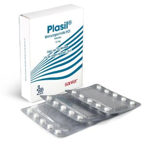 Plasil Metoclopramida 10 Mg X 30 Comp