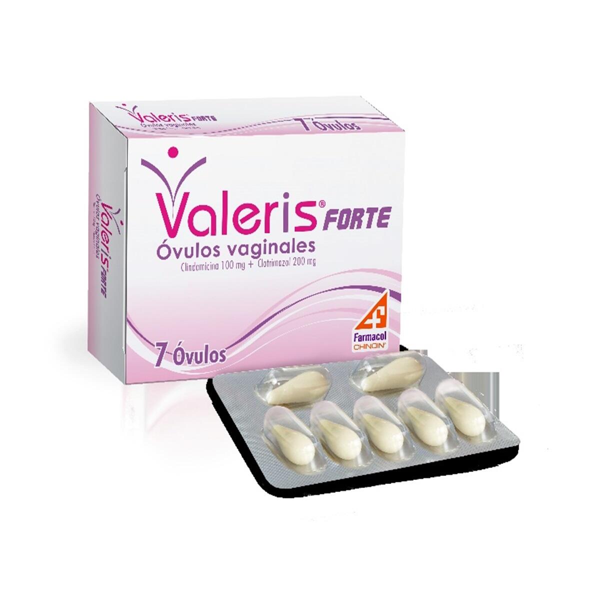 VALERIS FORTE CAJA X 7 OVULOS - TuDrogueríaVirtual.com