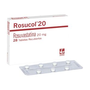 Rosucol Rosuvastatina 20 Mg X 28 Tabl