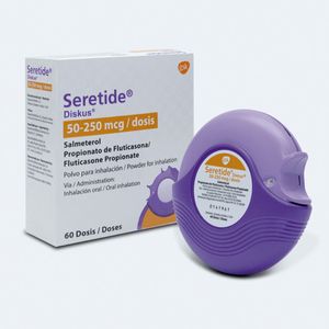 Seretide Diskus Fluticasona/salmeterol 250/50 Mcg X 60 Dosis