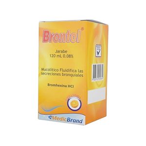 Brontol Bromhexina 0.08% X 120 Ml