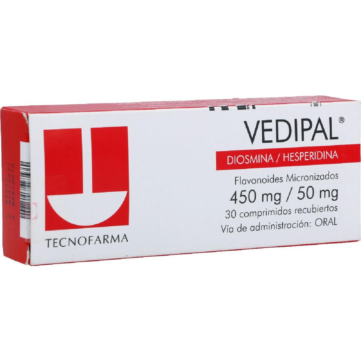 VEDIPAL 450/50 MG CAJA X 30 CAP