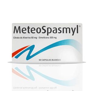Meteospasmyl Simeticona/citrato De Alverina 300/60 Mg X 30 Cap