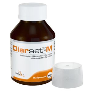 Diarset-m Metronidazol/nifuroxazida 5/4 G Suspension X 120 Ml