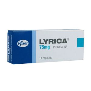 Lyrica Pregabalina 75 Mg X 14 Cap
