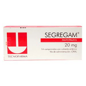 Segregam Pantoprazol 20 Mg X 14 Comp