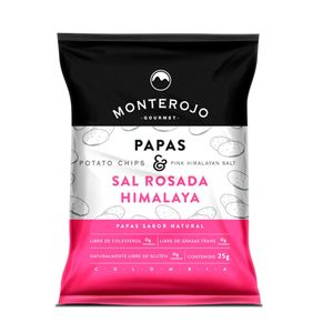 Papas Monterojo Sal Rosada Himalaya X 25 Gr