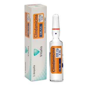 Clindamicina 600 Mg X 1 Amp