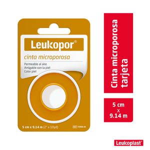 Esparadrapo Microporoso Leukopor Piel 2 X 10 Yarda Rollo