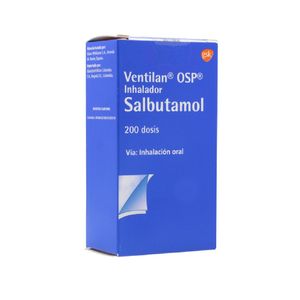 Ventilan Osp Salbutamol 100 Mcg Inhalador X 200 Dosis