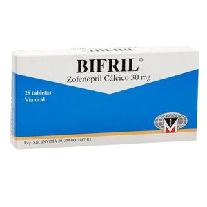 Bifril Zofenopril 30 Mg X 28 Tabl
