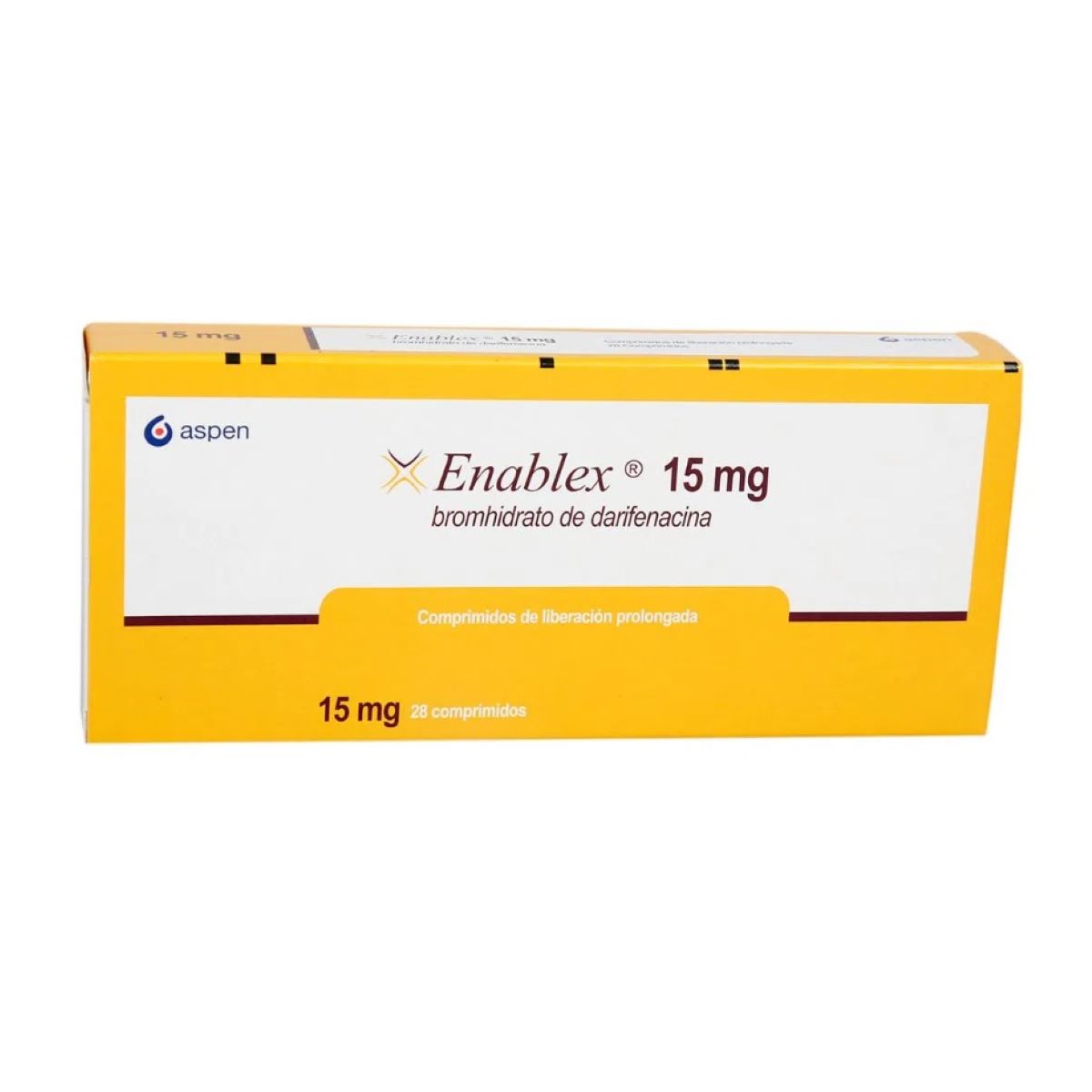 ENABLEX 15 MG CAJA X 28 TABL