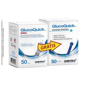 Tira Glucoquick X 50 Und Gratis 50 Lancetas
