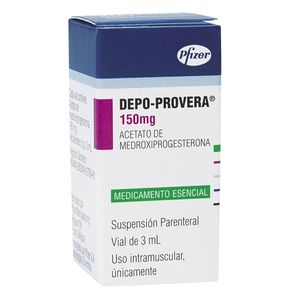 Depo Provera Medroxiprogesterona 150 Mg/ml X 1 Amp