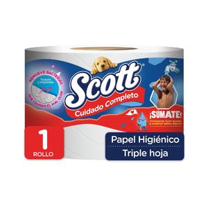 Papel Higienico Scott Cuidado Completo Pqte X 1 Und