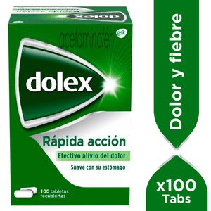 Dolex Acetaminofen 500 Mg X 100 Tabl