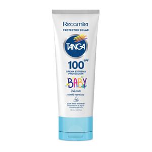 Protector Solar Tanga Baby Spf 100 Crema X 120 Ml