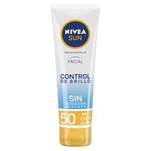 Protector Solar Nivea Sun Facial Control Brillo Spf 50 X 50 Ml