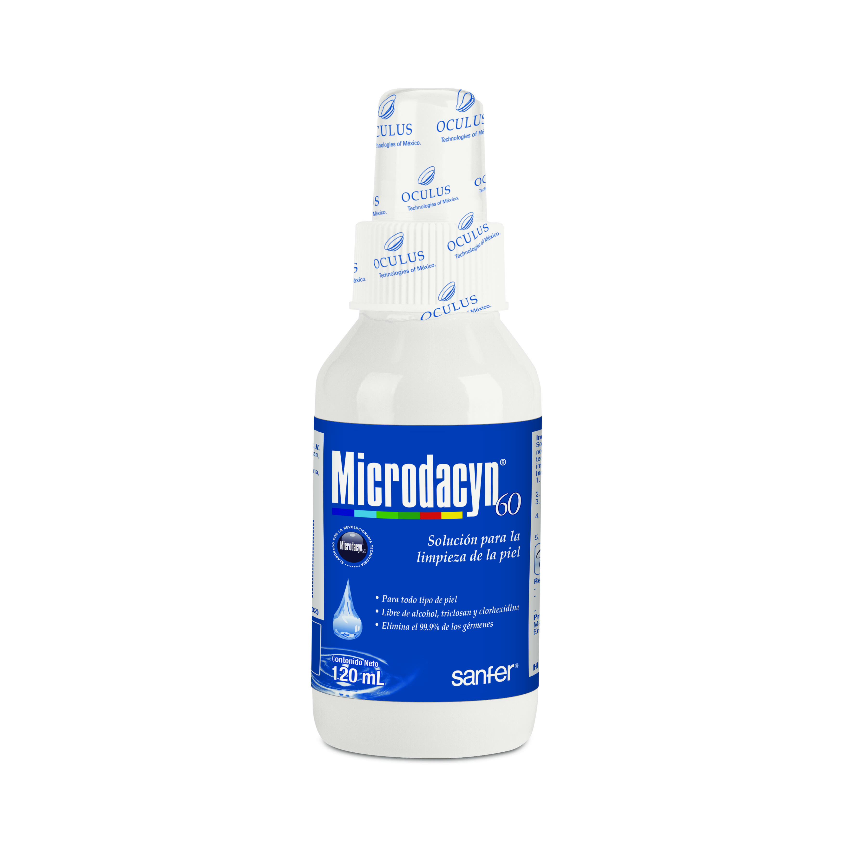 MICRODACYN 60 SOLUCION FRASCO X 120 GR
