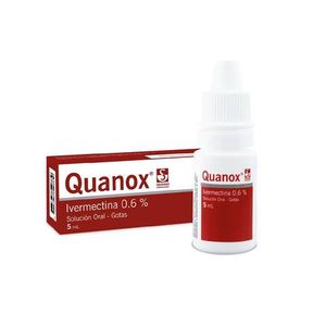 Quanox (ivermectina) Gotas Frasco X 5 Ml