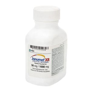 Janumet Xr Sitagliptina/metformina 50/1000 Mg X 56 Tabl