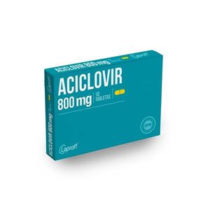 Aciclovir 800 Mg X 10 Tabl