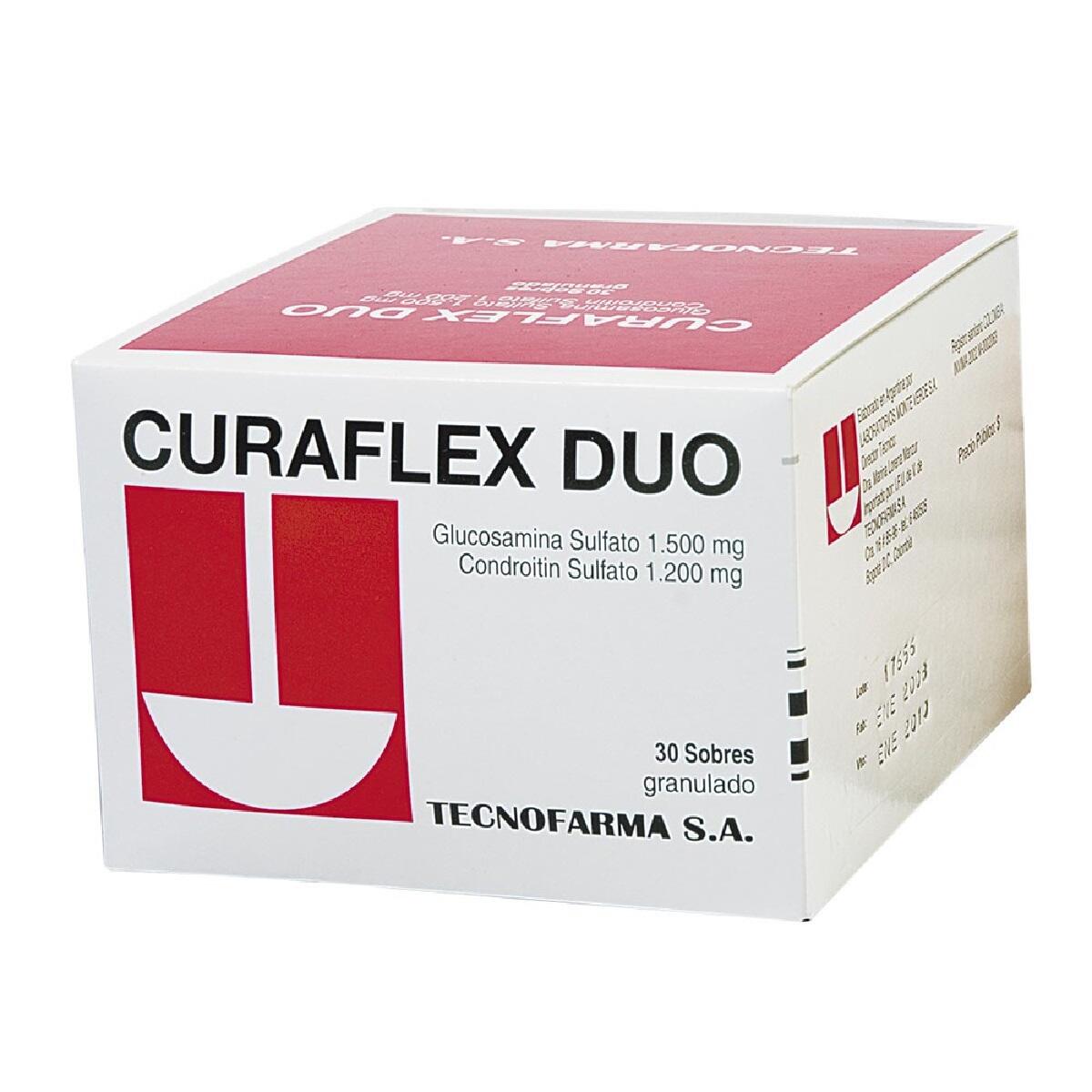 CURAFLEX DUO 1500/1200 MG CAJA X 30 SOBRES