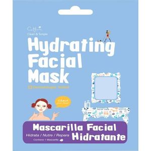 Mascarilla Facial Hidratante Cettua X 1 Und