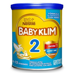 Formula Infantil Baby Klim 2 Lata X 400 Gr