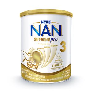 Alimento Lacteo Nan Supreme 3 Lata X 800 Gr