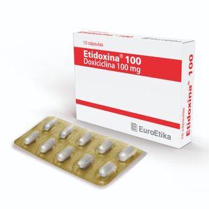 Etidoxina Doxiciclina 100 Mg X 10 Cap