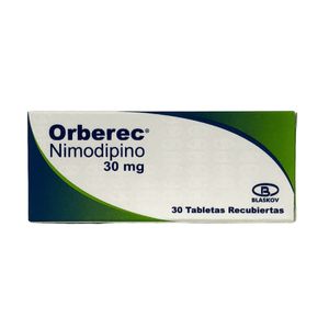 Orberec Nimodipino 30 Mg X 30 Tabl