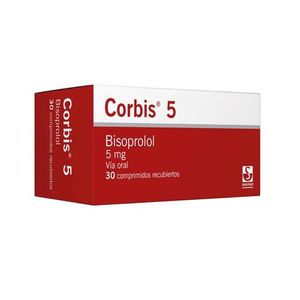 Corbis Bisoprolol 5 Mg X 30 Tabl