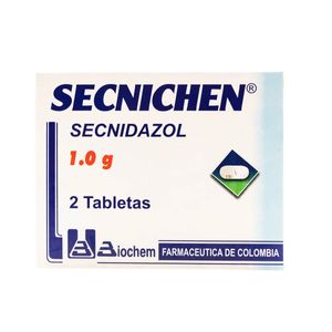 Secnichem Secnidazol 1 Gr X 2 Tabl