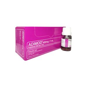 Adimod Pidotimod 400 Mg Suspension X 10 Frascos X 7 Ml