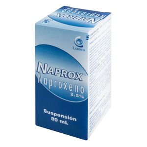 Naprox Naproxeno 2.5% Suspension X 80 Ml