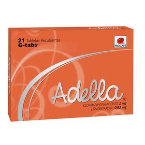 Adella Etinilestradiol/clormadinona 0.03/2 Mg X 21 Tabl