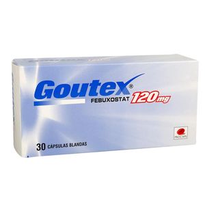 Goutex Febuxostat 120 Mg X 30 Cap