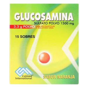 Glucosamina 1500 Mg X 15 Sobres