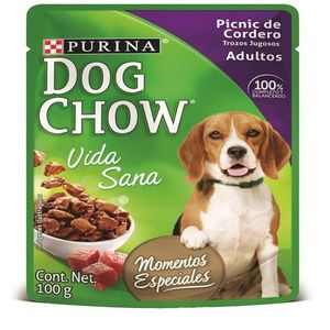 Purina Dog Chow Adultos Picnic De Cordero Bolsa X 100 Gr