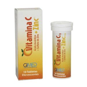 Vitamina C + Zinc 1 Gr Eferv X 10 Tabl