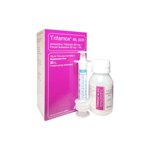 Trifamox Ibl Duo Amoxicilina/sulbactam 200/50 Mg X 30 Ml