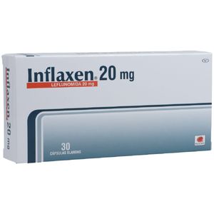 Inflaxen Leflunomida 20 Mg X 30 Cap