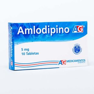 Amlodipino 5 Mg X 10 Tabl