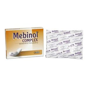 Mebinol Complex (metronidazol/nifuroxazida) Caja X 20 Cap